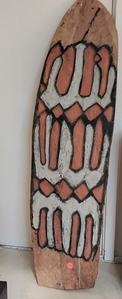 Schild uit west papua, Antiek en Kunst, Ophalen of Verzenden