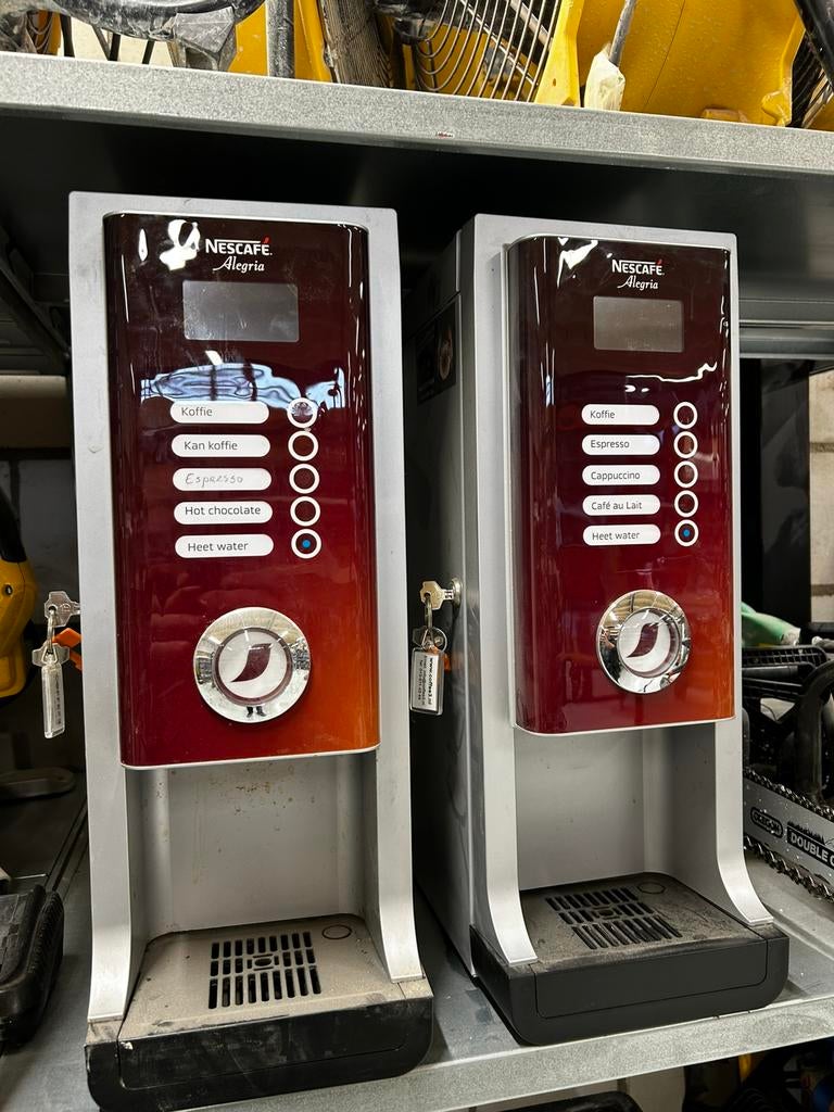 Koffie automaat Nescafé alegria, Ophalen of Verzenden, Zo goed als nieuw
