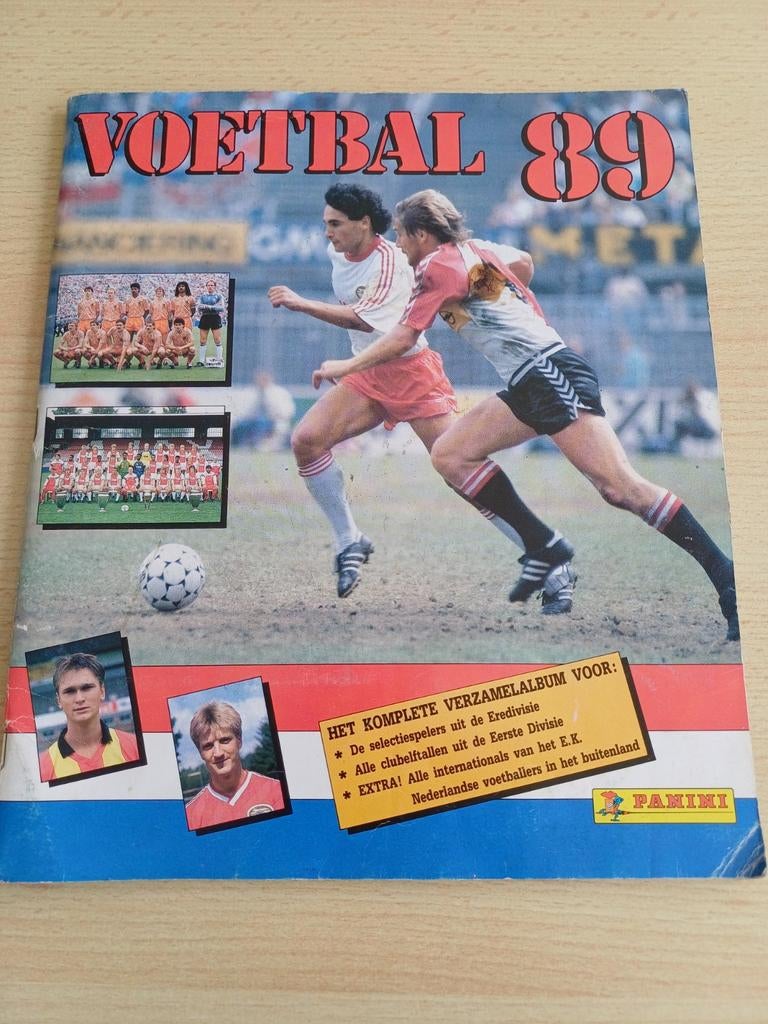 Panini Voetbal 89 Album - Compleet, Verzamelen, Ophalen of Verzenden, Gebruikt, Overige sporten, Boek of Tijdschrift