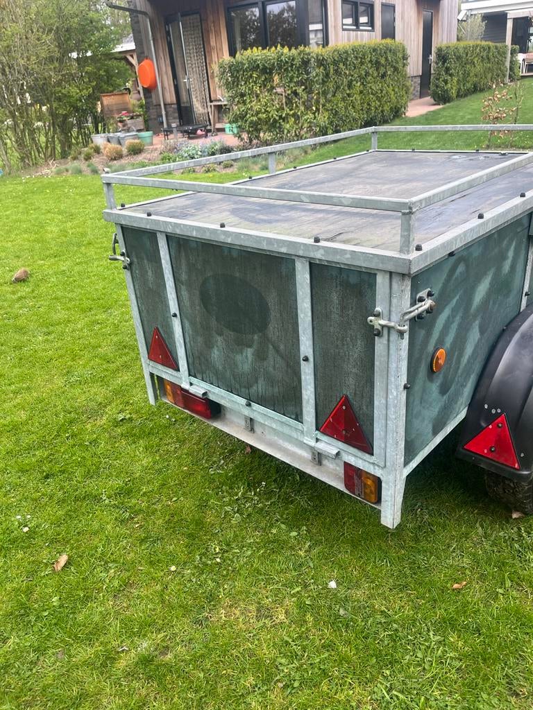 Bagagewagen met klep, Auto diversen, Ophalen of Verzenden, Gebruikt