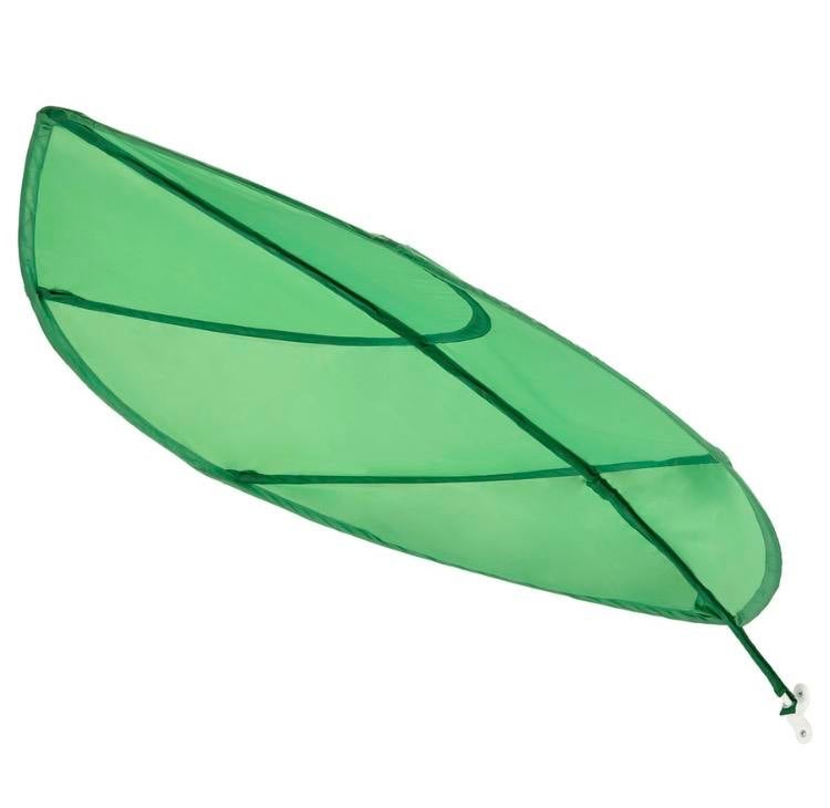 IKEA Bladvorm bedhemel groen, Ophalen, Gebruikt