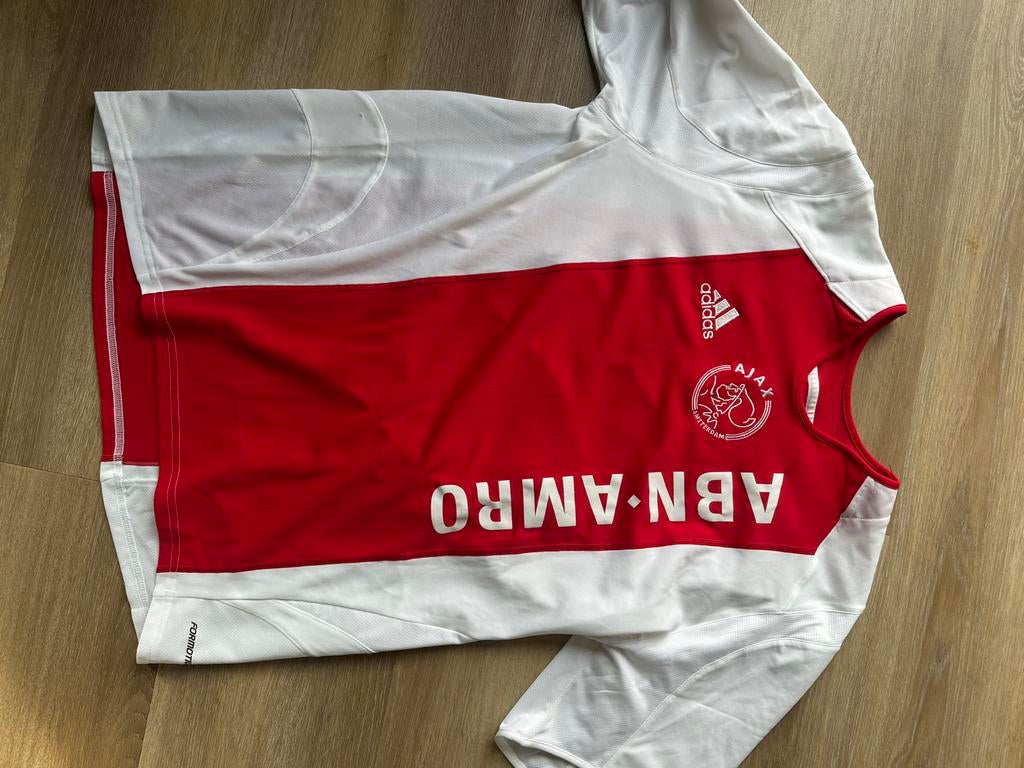 Ajax wedstrijdgedragen shirt ABN AMRO - Sarpong #38, Maat 52/54 (L), Ophalen of Verzenden, Voetbal, Gedragen
