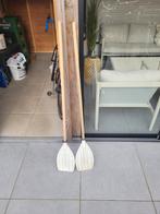 2 roeispanen, Watersport en Boten, Ophalen, Zo goed als nieuw, Enkelbladige peddel