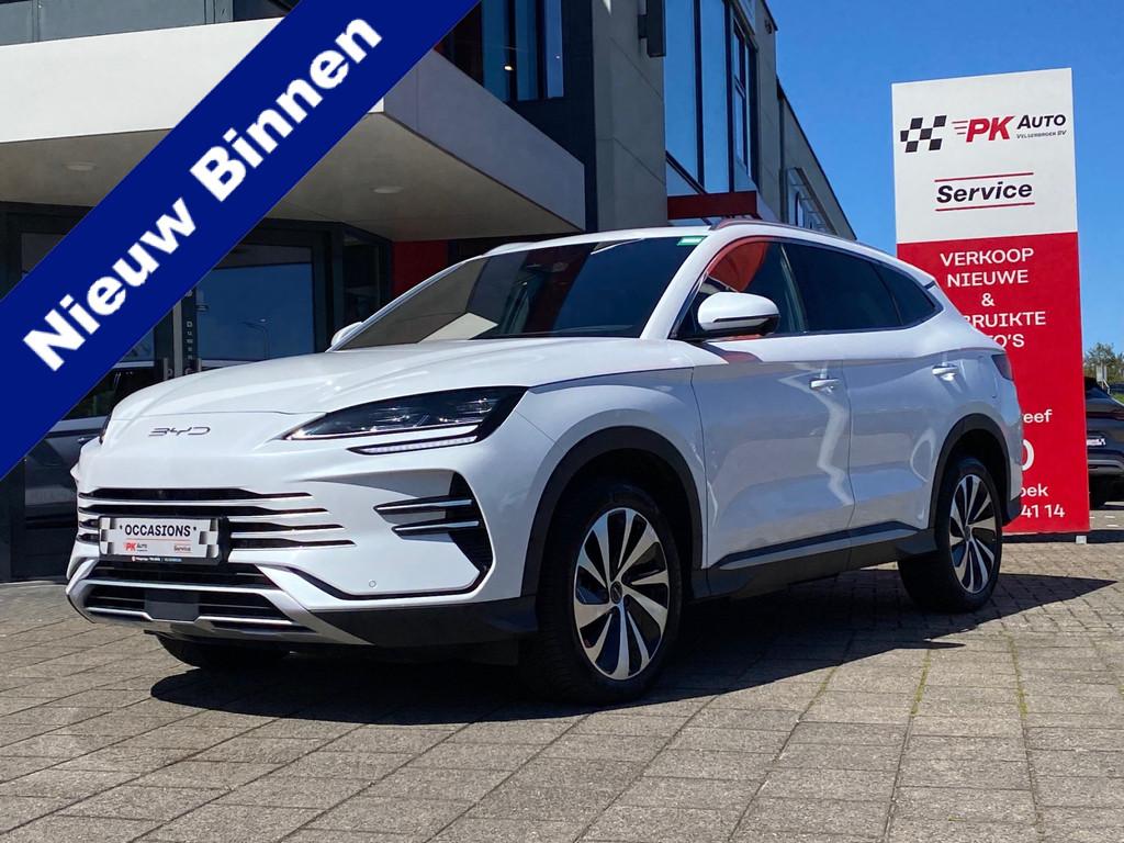 BYD SEAL U 1.5 DM-i FWD Boost Pano Navi Leder-Int Stoel-Verw, Auto's, BYD, 12 maanden, Seal U, 4 cilinders, Wit