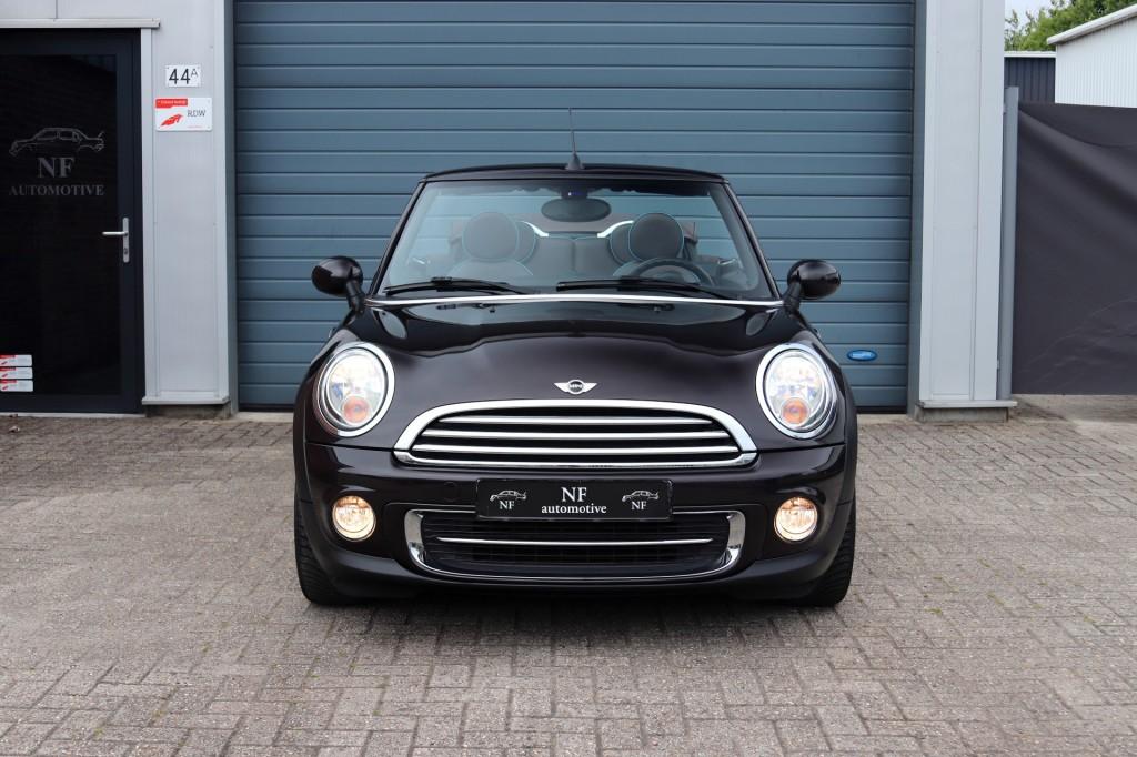 Mini CABRIO Cabrio Cooper R57 - Highgate - Chique!, Auto's, Mini, Gebruikt, 4 stoelen, Leder, Handgeschakeld