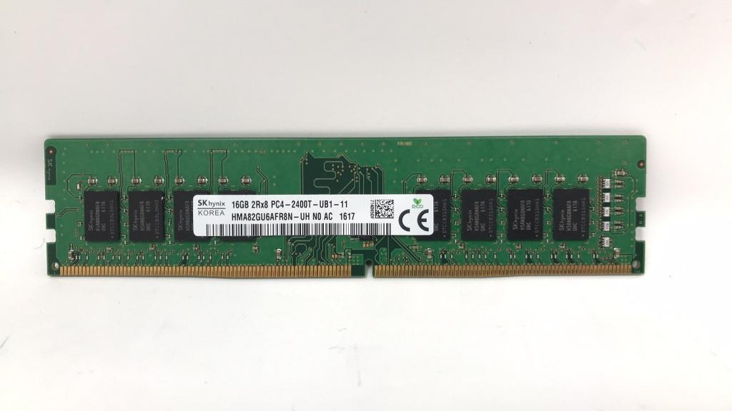 SK hynix 16GB DDR4-2400 (PC4-2400T) UDIMM, Computers en Software, RAM geheugen, DDR4, Refurbished, Ophalen of Verzenden, Desktop
