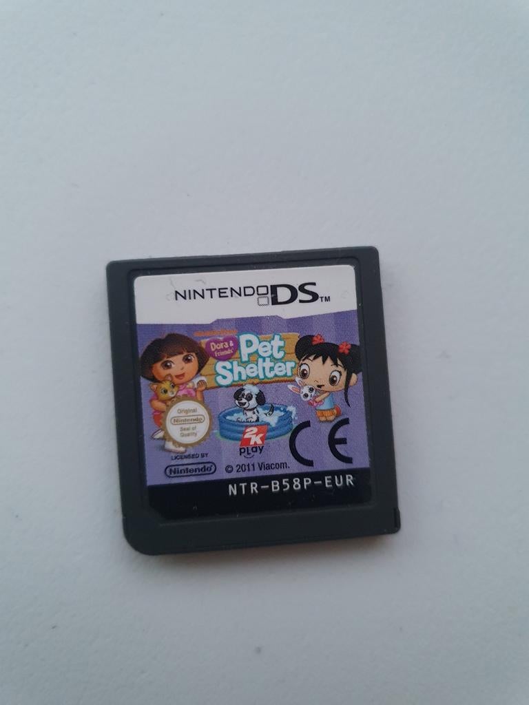 Dora Pet Shelter - Nintendo DS, Spelcomputers en Games, Games | Nintendo DS, Gebruikt, Simulatie, 1 speler, Vanaf 3 jaar, Ophalen of Verzenden