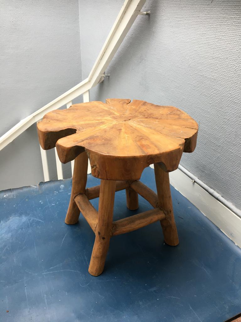 Fruitschaal van Teak Hout 50cm / 11626