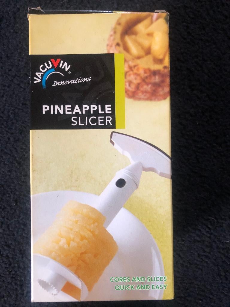 Vacu Vin Ananassnijder, Huis en Inrichting, Keuken | Keukenbenodigdheden, Ophalen, Nieuw, Snijmachine, Wit