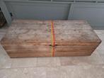 houten kist, Huis en Inrichting, Woonaccessoires | Kisten, Ophalen, Gebruikt, 100 tot 150 cm, Minder dan 50 cm