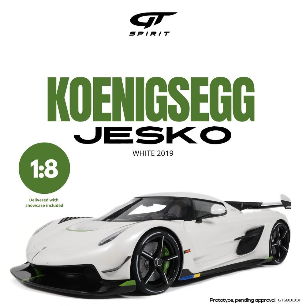 1:8 Gt Spirit Koenigsegg Jesko 1/300 1:8 Nieuw, Ophalen, Nieuw, 1:5 t/m 1:8, Auto