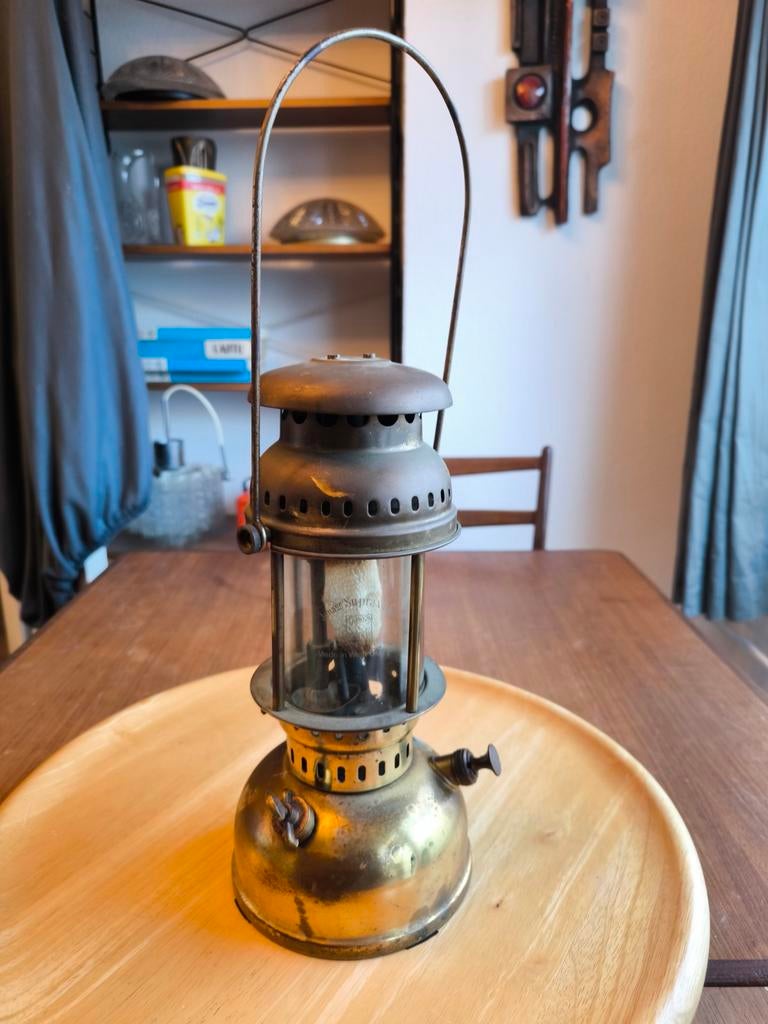 Vintage Optimus olielamp, Ophalen of Verzenden