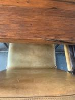 Eettafel Industrieel met Massieve Hooiplanken en Hongaarse P, Ophalen, Gebruikt, 200 cm of meer, 50 tot 100 cm