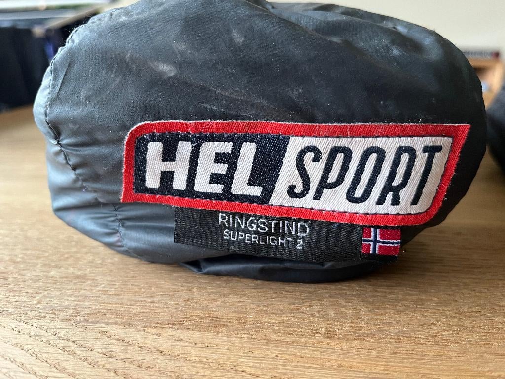 Helsport Ringstind Superlight 2 + grondzeil, Caravans en Kamperen, Tenten, Ophalen, Gebruikt, Tot en met 2