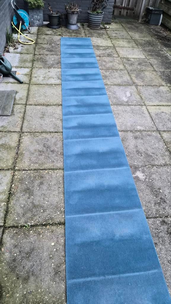 Traploper blauw 580x60 cm., Ophalen, Beton, Terrastegels