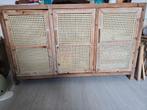 Webbing dressoir Bandung - naturel - 72x120x40 cm, Ophalen, 100 tot 150 cm, Zo goed als nieuw, 25 tot 50 cm