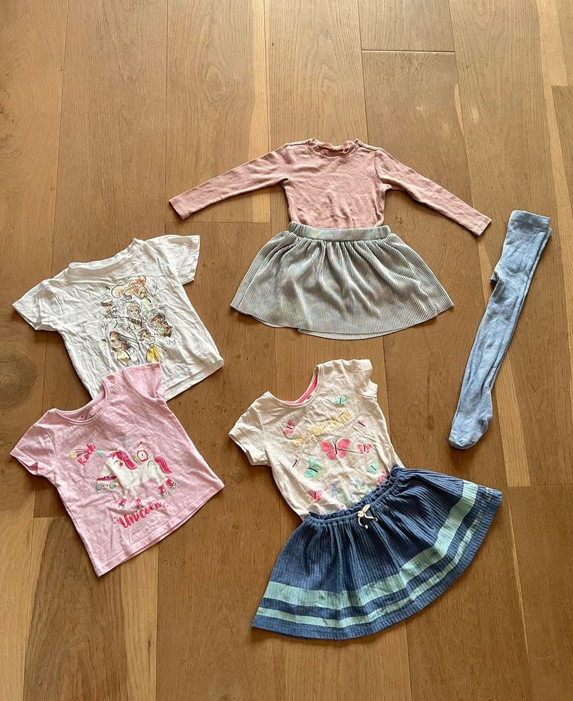☀️ Zomer setjes meisje maat 92 🌸 Rokjes, Unicorn, Princess, Ophalen of Verzenden, Gebruikt, Meisje, Jurk of Rok