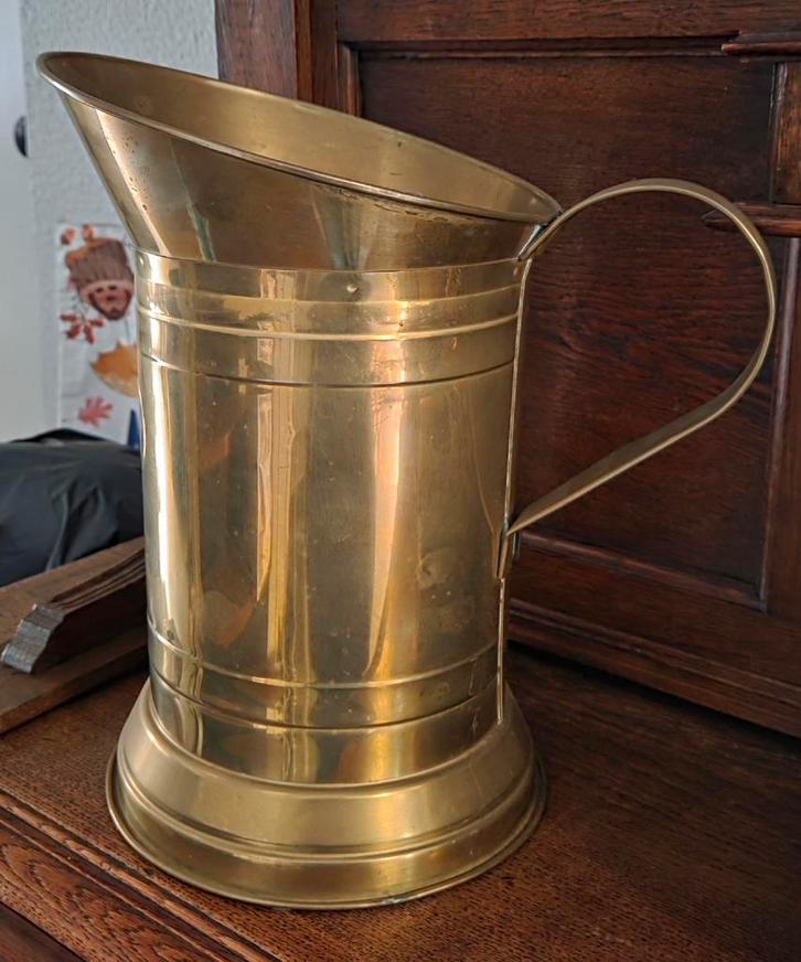 Antieke Koperen Maatbeker - 5 Kan, Antiek en Kunst, Antiek | Koper en Brons, Koper, Ophalen of Verzenden