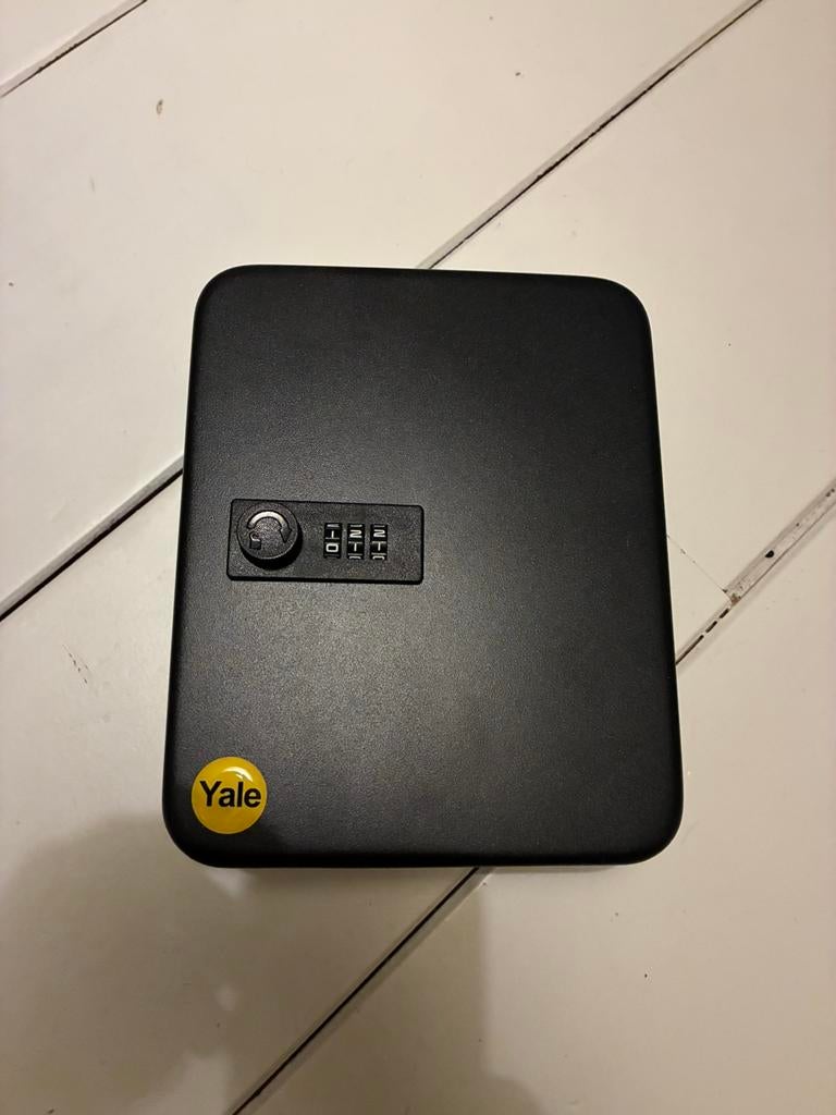 Nieuw sleutelkluis Yale zwart, Ophalen of Verzenden, Nieuw, Rvs, Overige typen