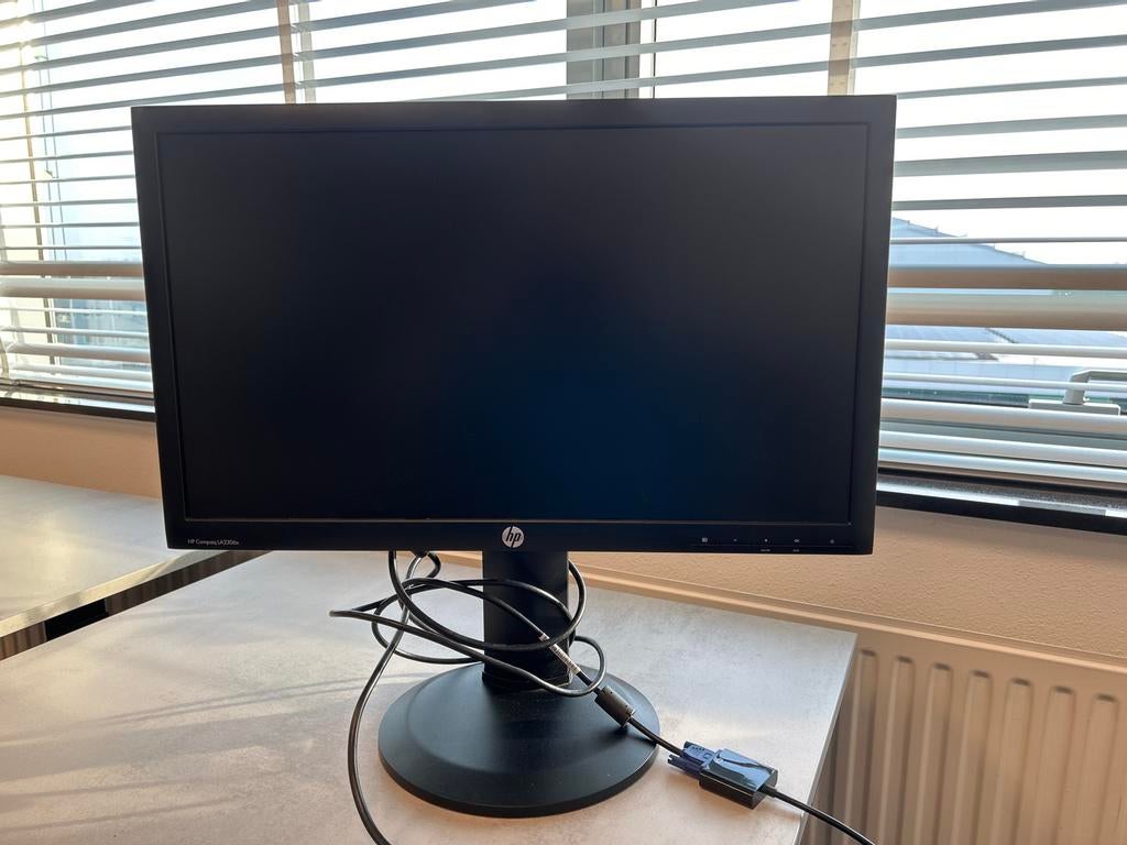 HP LA2306x monitor, Computers en Software, Monitoren, Ophalen, Gebruikt, In hoogte verstelbaar, DisplayPort