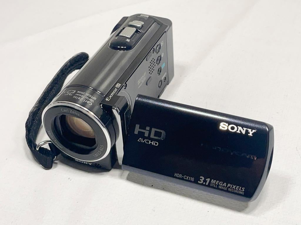 SONY HDR-CX116E Digitale Full HD met 8GB int en 64GB extern, Audio, Tv en Foto, Videocamera's Digitaal, Full HD, N, N, 20x of meer