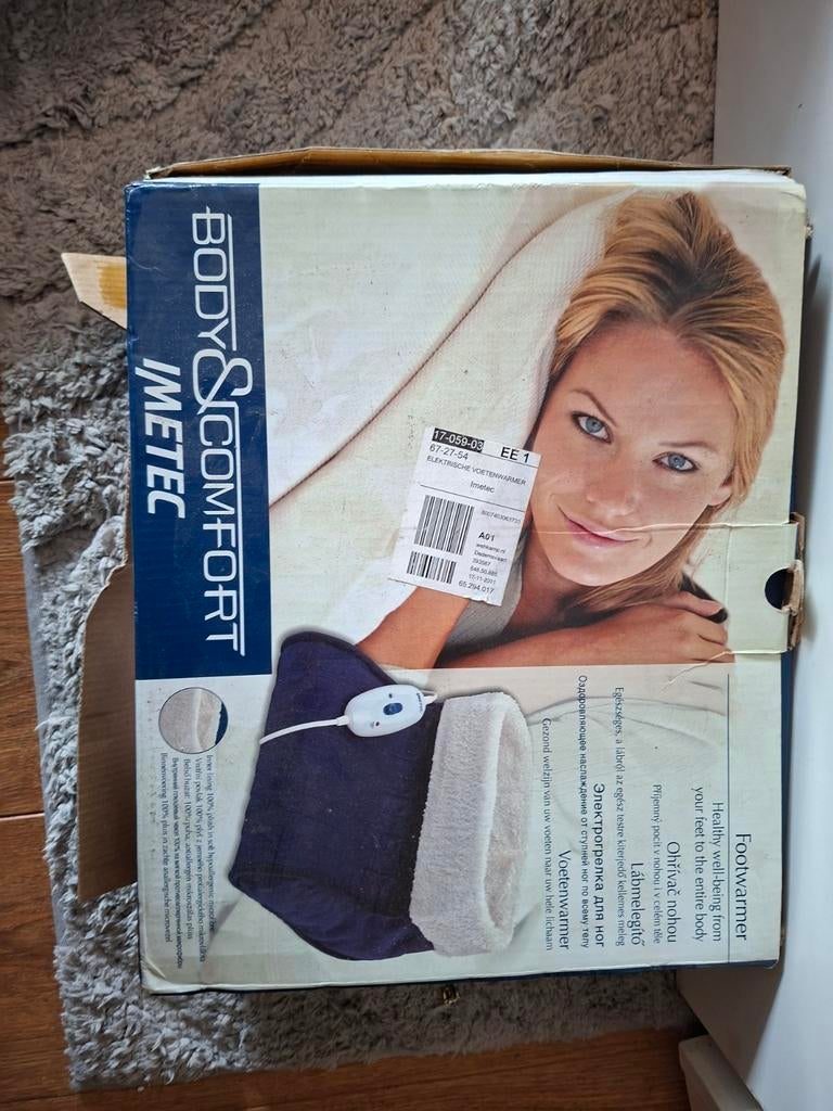 IMETEC Body & Comfort Voetenwarmer - Heerlijk Warm, Ophalen of Verzenden, Zo goed als nieuw