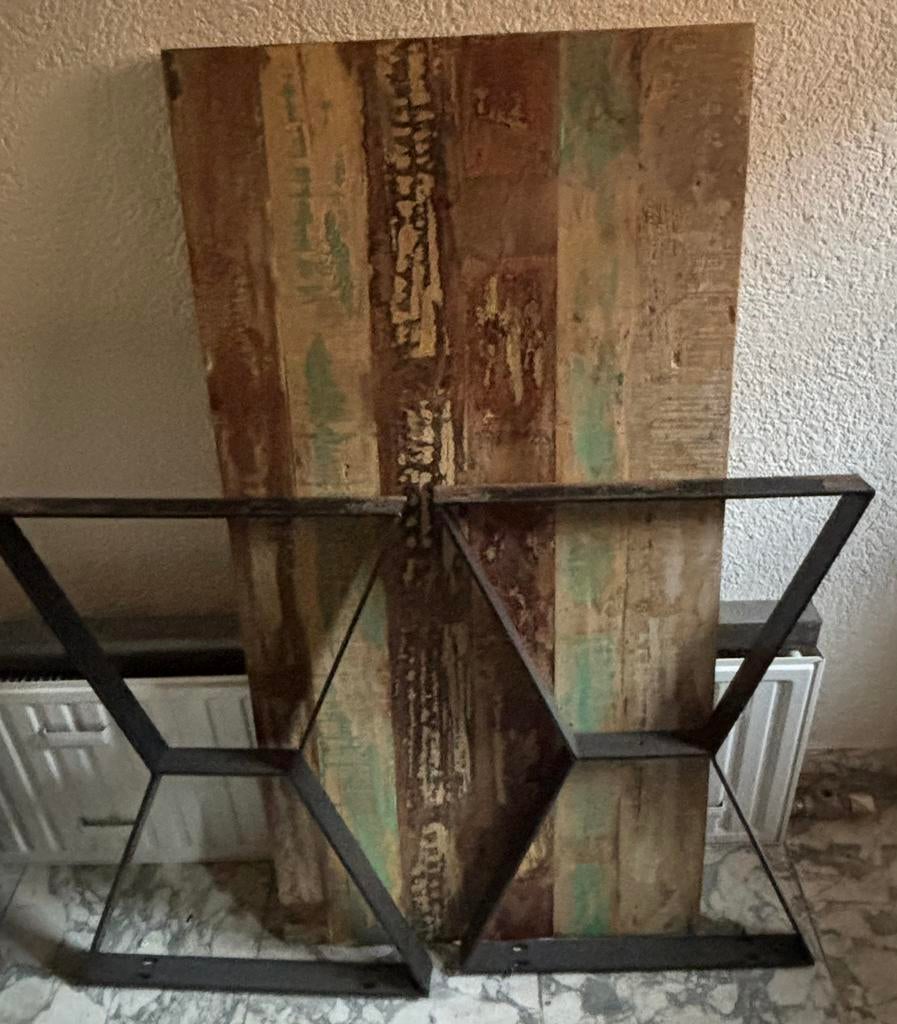 Tafel, Huis en Inrichting, Tafels | Eettafels, Ophalen of Verzenden, Zo goed als nieuw, Rechthoekig, 50 tot 100 cm