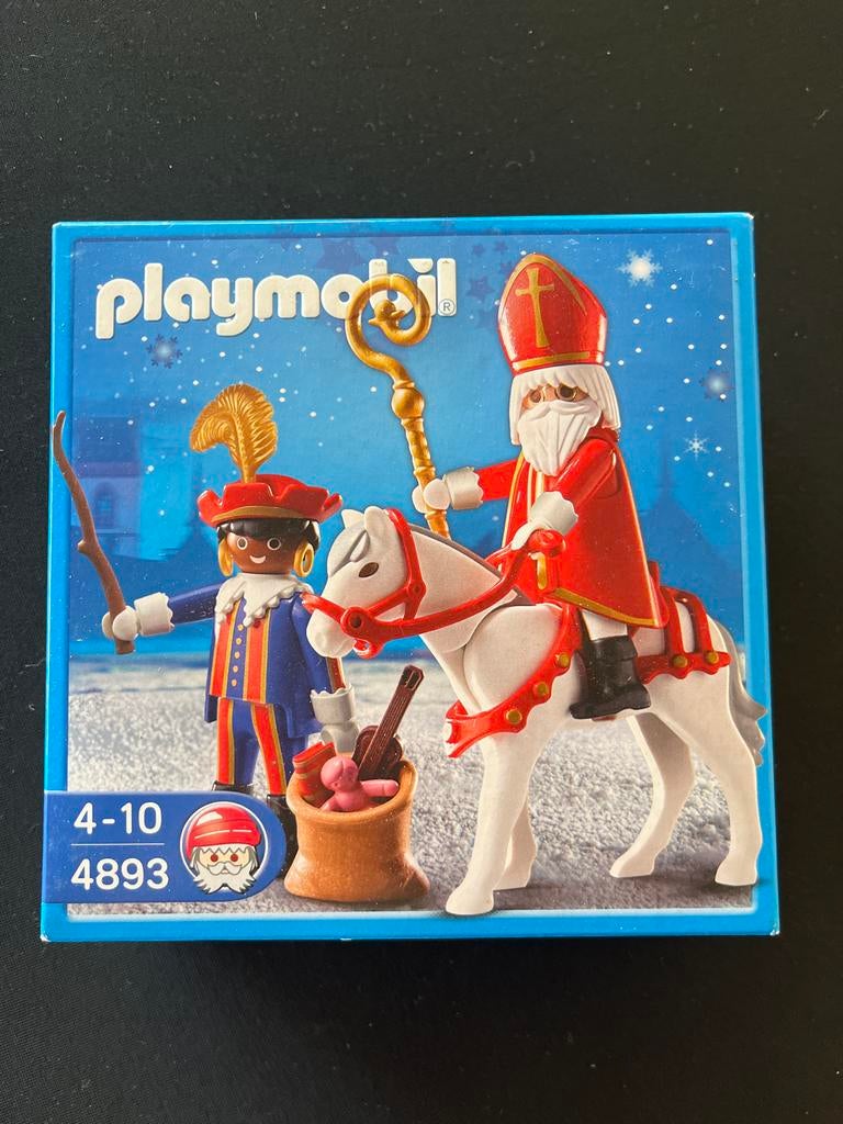 Playmobil 4893 Sinterklaas met Piet - Nieuw in doos, Ophalen of Verzenden, Nieuw, Complete set