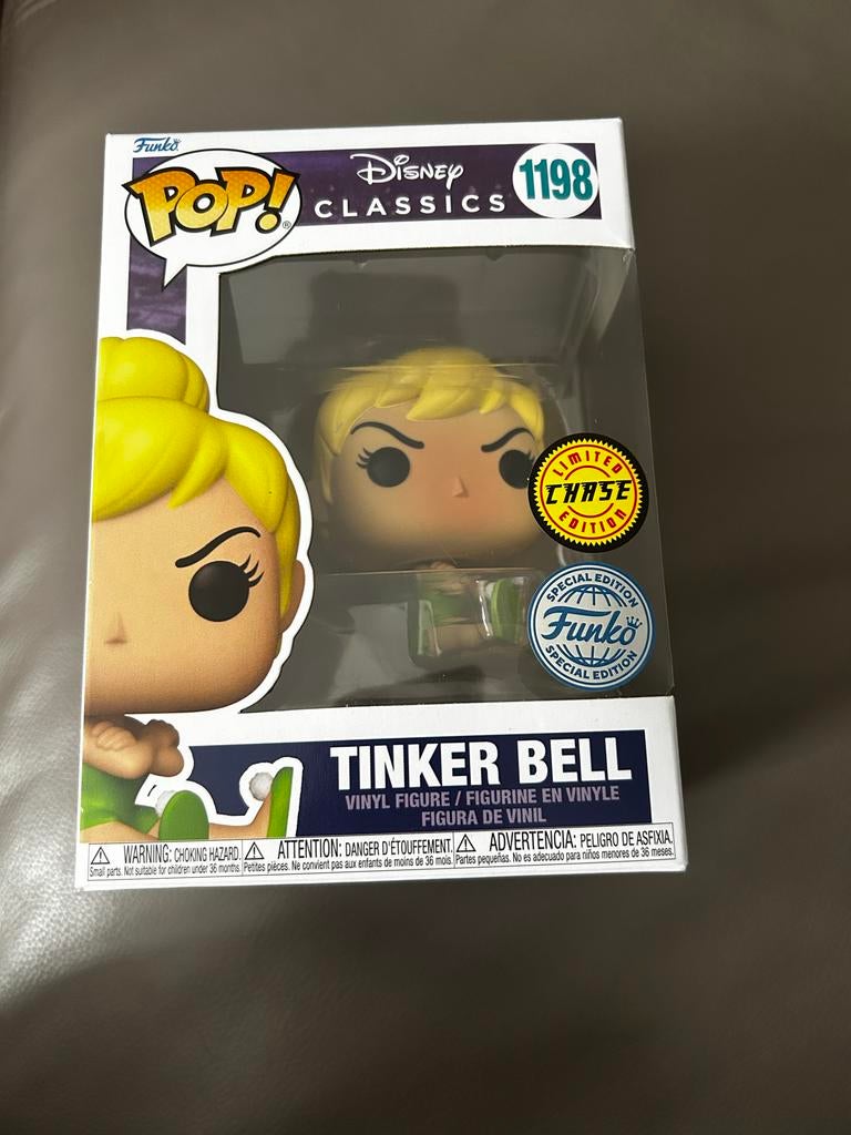 Funko Pop! Chase Disney Peter Pan Tinker Bell #1198, Ophalen of Verzenden, Nieuw