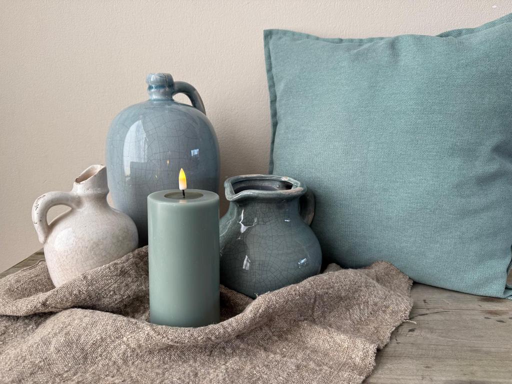 Brynxz vazen en vaas/kussen, Huis en Inrichting, Woonaccessoires | Vazen, Blauw, Aardewerk of Porselein, Ophalen of Verzenden