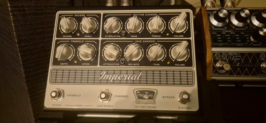 Tone King Imperial Tri-Tube Preamp # ZGA Nieuw in de doos, Ophalen of Verzenden, Nieuw, Delay of Echo