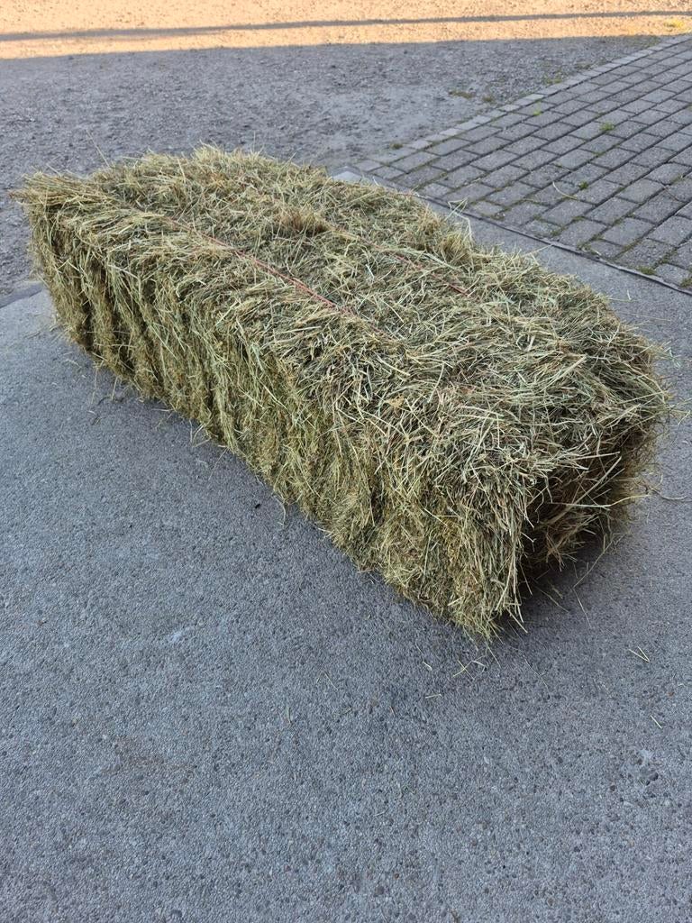 Onkruid vrij weide hooi baal circa 20kg kleine pakjes, Ophalen, Vee