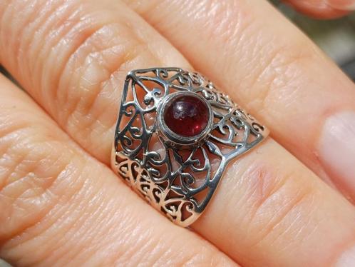 Vanoli 925 zilveren ring met toermalijn maat 16,25 / 16,5, Sieraden, Tassen en Uiterlijk, Ringen, Nieuw, Dame, Kleiner dan 17