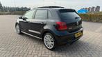Volkswagen Polo 1.4 TSI GT Blue 2017 PANO DSG NAVI LED, Auto's, 4 cilinders, Zwart, Particulier, Polo