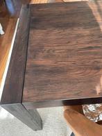 Massief Eiken Tafel - Wengé - 160x90cm, Huis en Inrichting, Tafels | Eettafels, Ophalen, Eikenhout, 50 tot 100 cm, Zo goed als nieuw