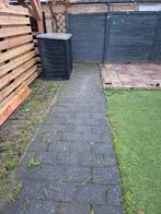 Grijze Tuintegels 30x20cm - 10m2, Tuin en Terras, Ophalen, Gebruikt, 5 tot 10 m², Beton