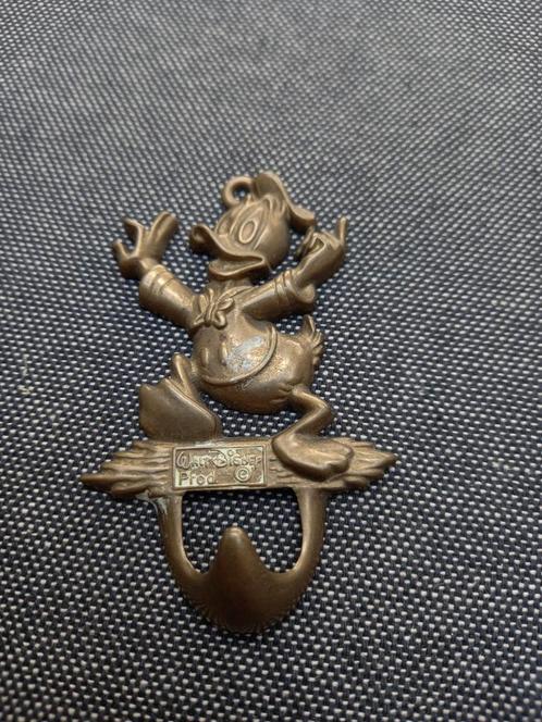 Vintage Donald Duck kapstokhaak jaren '60., Verzamelen, Disney, Gebruikt, Beeldje of Figuurtje, Donald Duck, Ophalen of Verzenden