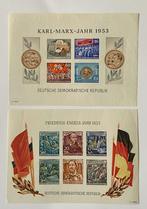 DDR BLOK  Karl-Marx Jahr 1953/Friedrich Engels Jahr 1955., Verzenden, DDR, Postfris