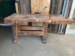 Vintage Werkbank met Patina, Ophalen