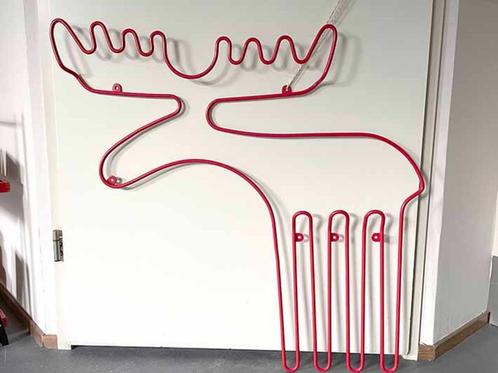 Groot Vintage Retro Ikea Sprallig Rendier wandkapstok Nieuw, Huis en Inrichting, Woonaccessoires | Kapstokken, Nieuw, Wandkapstok