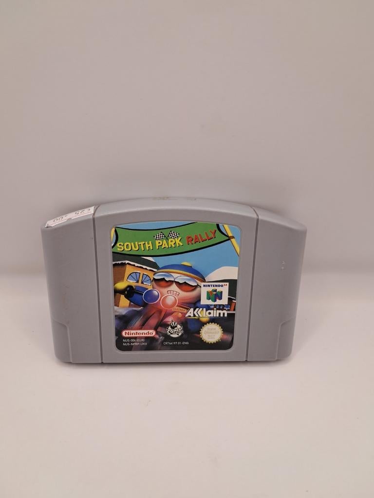 Nintendo 64 south park rally, Spelcomputers en Games, Games | Nintendo 64, 1 speler, Racen en Vliegen, Ophalen of Verzenden, Zo goed als nieuw