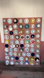 2 platen met kopjes., Ophalen