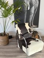 Koeien stoel, Huis en Inrichting, Ophalen, Gebruikt, Leer, Eén