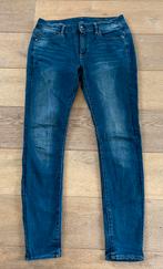 Gstar  Midge zip mid skinny, mt 32, Gstar, Blauw, Ophalen of Verzenden, W30 - W32 (confectie 38/40)