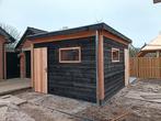 Complete overkappingen/schuren douglas hout