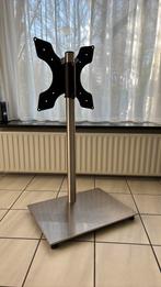 TV-standaard RVS op wieltjes VESA mount, Ophalen, Gebruikt