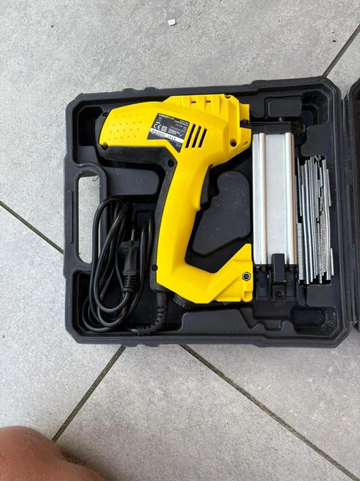 Schiet pistool POWX13800 powerplus, Doe-het-zelf en Verbouw, Gereedschap | Overige machines, Nieuw, Ophalen of Verzenden
