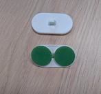 Zelfklevend plafondoog 38x20mm, wit kunststof, 118 stuks, Ophalen of Verzenden, Nieuw