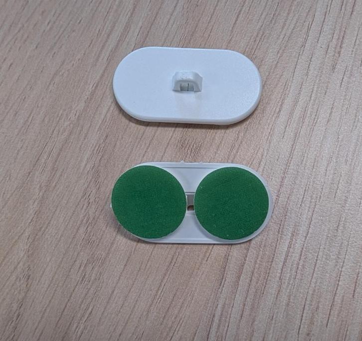 Zelfklevend plafondoog 38x20mm, wit kunststof, 118 stuks, Hobby en Vrije tijd, Overige Hobby en Vrije tijd, Nieuw, Ophalen of Verzenden