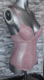 sexy roze stringbody S, Kleding | Dames, Ondergoed en Lingerie, Ophalen of Verzenden, Roze, Body of Korset